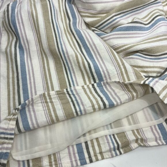 NWOT American Eagle Linen Blend Striped Romper Jumpsuit Outfit - Picture 7 of 9